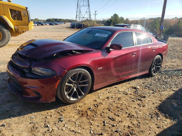 Lot #2422907726 2020 DODGE CHARGER SC salvage car