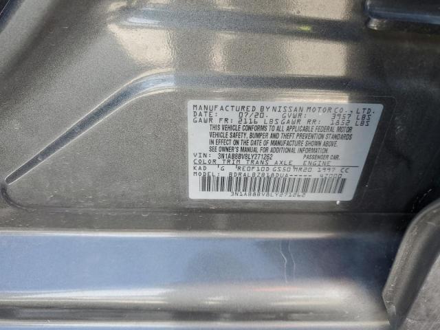 2020 NISSAN SENTRA S - 3N1AB8BV8LY271262