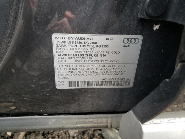 WA1BAAFY1M2011330 2021 AUDI Q5, photo no. 13