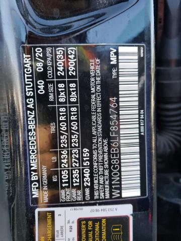 W1N0G8EB6LF854764 Mercedes-Benz Glc 300 4matic