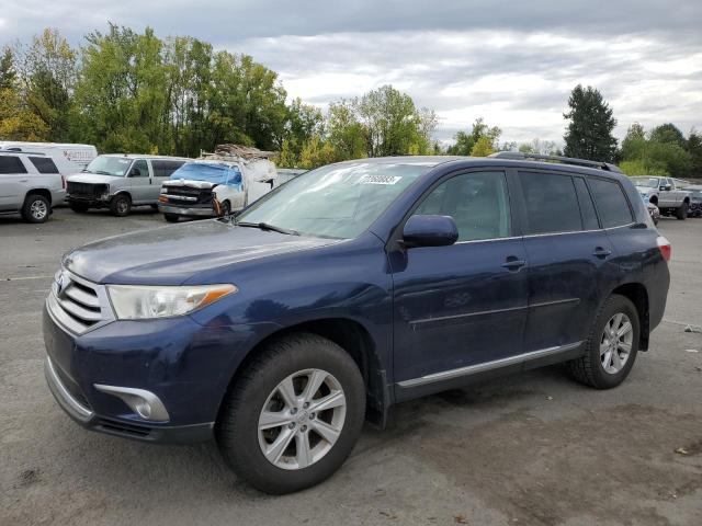 VIN 5TDBK3EH9DS193495 2013 Toyota Highlander, Base no.1