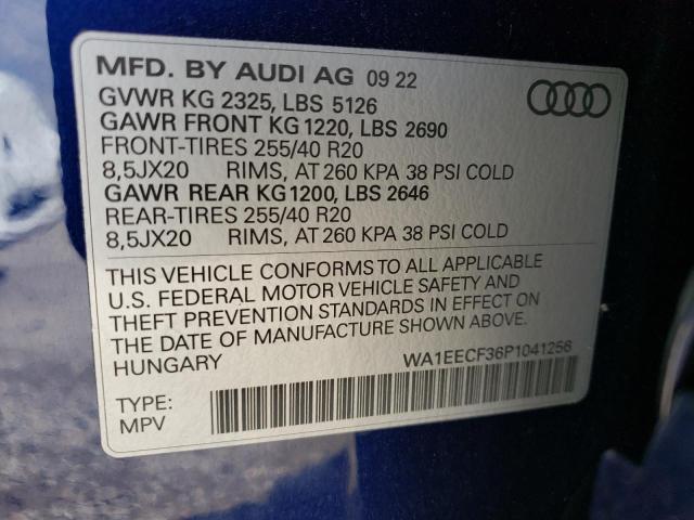 WA1EECF36P1041256 Audi Q3 Premium Plus S Line 45