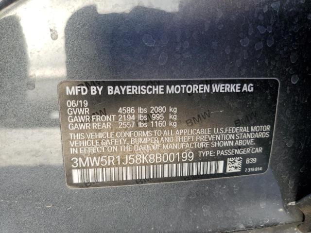 2019 BMW 330I - 3MW5R1J58K8B00199
