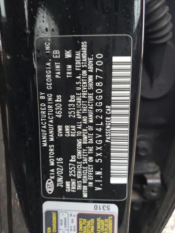 2016 KIA OPTIMA SXL - 5XXGV4L23GG087700