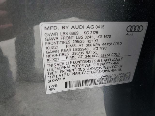 WA1DGAFE7FD023728 2015 AUDI Q7, photo no. 13