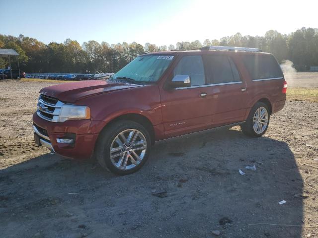 Vin: 1fmjk1mt9fef17653, lot: 73107843, ford expedition el platinum 20151