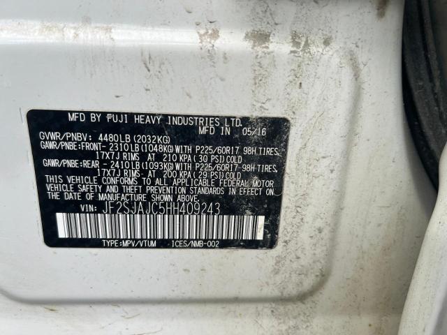 JF2SJAJC5HH409243 Subaru Forester 2.5i Limited