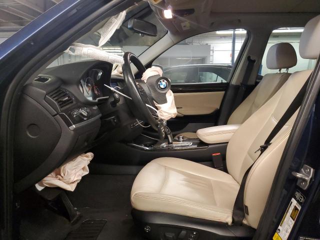  BMW X3 2014 Синій