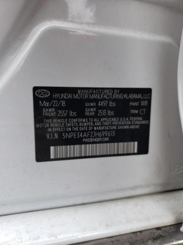 2018 Hyundai Sonata Spo 2.4L(VIN: 5NPE34AF2JH699613