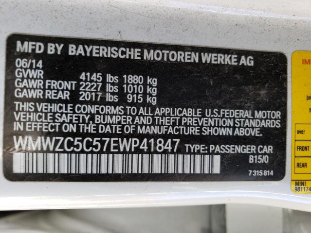 WMWZC5C57EWP41847 Mini Cooper S Countryman