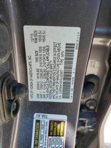 5J6RM4H33GL023907 Honda CR-V LX