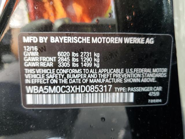 2017 BMW 550 XIGT - WBA5M0C3XHD085317