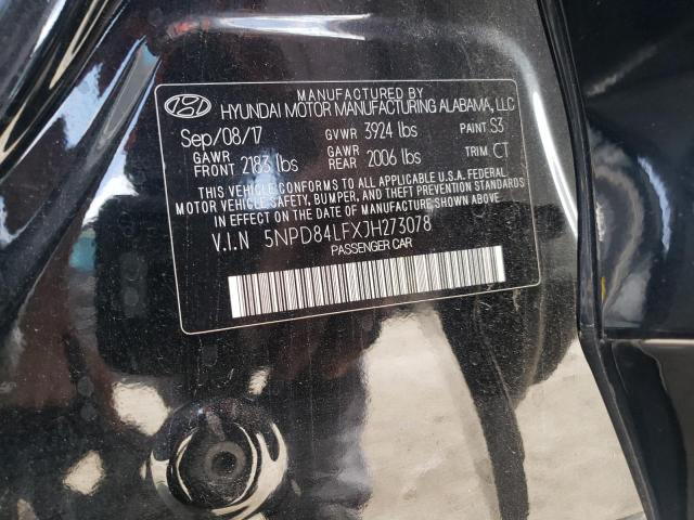 2018 HYUNDAI ELANTRA SE - 5NPD84LFXJH273078