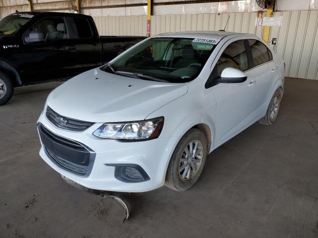  CHEVROLET SONIC 2018 Білий