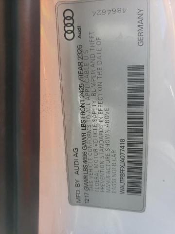 2018 AUDI A3 E-TRON - WAUTPBFFXJA077418