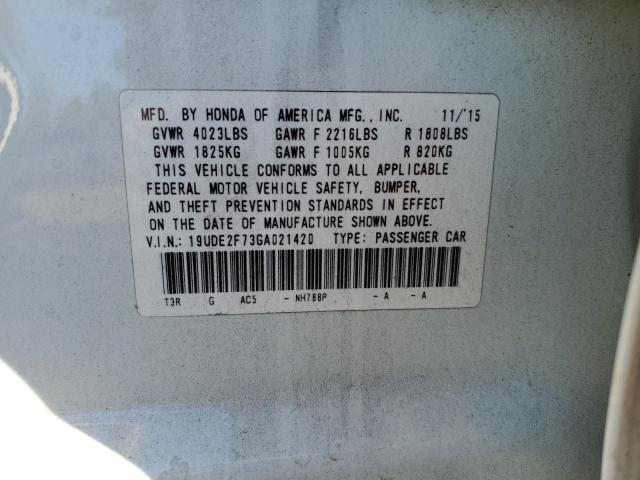 19UDE2F73GA021420 Acura Ilx Premium