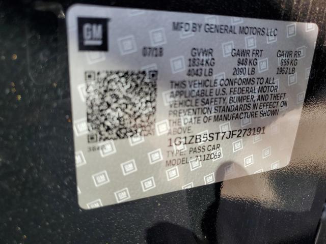 2018 CHEVROLET MALIBU LS - 1G1ZB5ST7JF273191