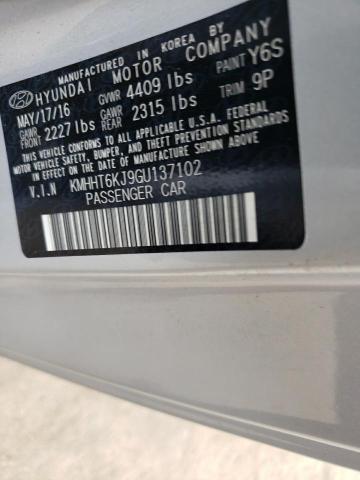 2016 HYUNDAI GENESIS CO - KMHHT6KJ9GU137102