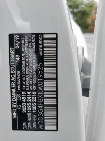 2019 MERCEDES-BENZ A 220 4MAT - WDD3G4FBXKW019525