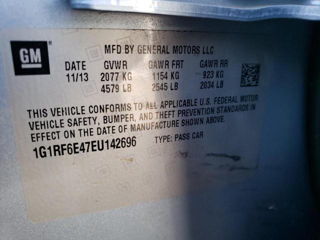 VIN 1G1RF6E47EU142696 2014 Chevrolet Volt no.12