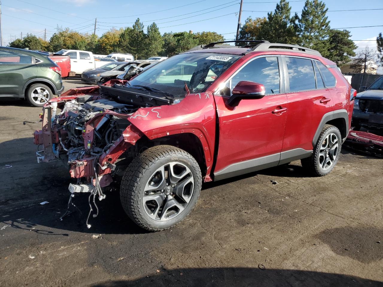 2T3J1RFV2KW027613 2019 Toyota Rav4 Adventure