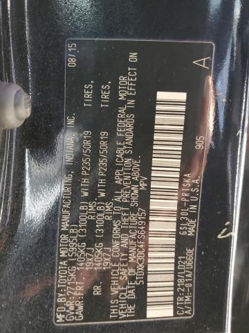 2015 TOYOTA SIENNA SPO - 5TDXK3DC4FS649157