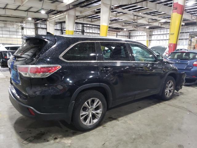 VIN 5TDJKRFH4ES009837 2014 Toyota Highlander, Xle no.3