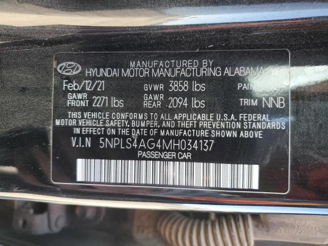 2021 HYUNDAI ELANTRA SE 5NPLS4AG4MH034137  67734153