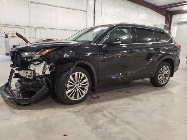 VIN 5TDFZRBH8MS079783 2021 Toyota Highlander, Platinum no.1