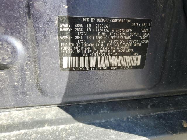 4S4BSACC9J3216696 Subaru Outback 2.5i Premium