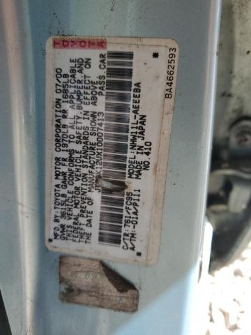 JT2BK12UX10007413 2001 Toyota Prius