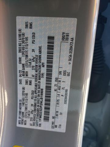 1FMEE5DP2NLB19908 Ford Bronco Base