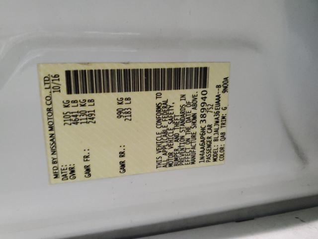 2017 NISSAN MAXIMA 3.5 - 1N4AA6AP6HC389940