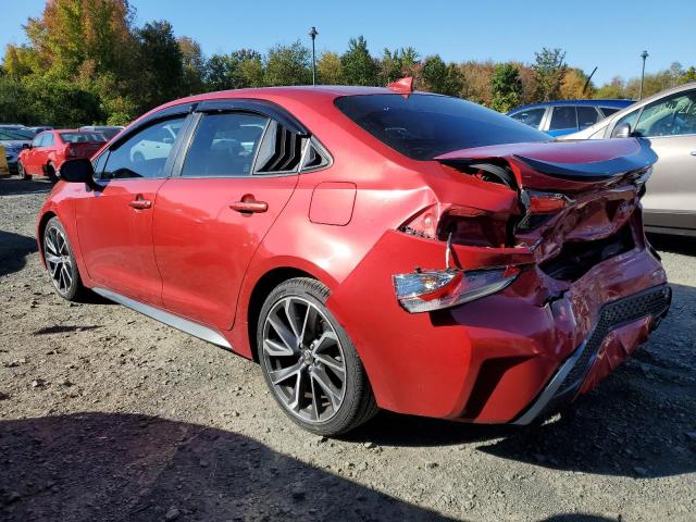  TOYOTA COROLLA 2020 Червоний