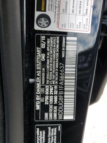 WDDUG8FB1FA166637 Mercedes-Benz S 550 4matic