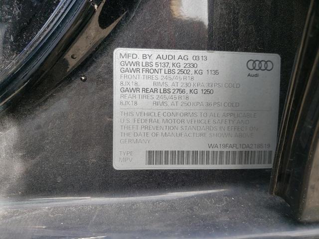 VIN WA19FAFL1DA218519 2013 Audi A4, Premium no.12