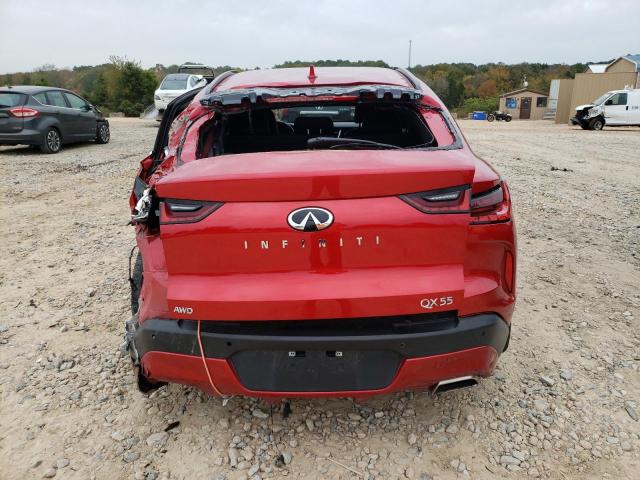 2022 INFINITI QX55 ESSEN 3PCAJ5K36NF100943