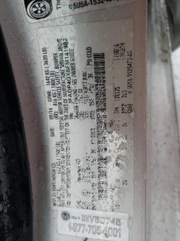 3FADP4GX6FM141982 Ford FIESTA ST