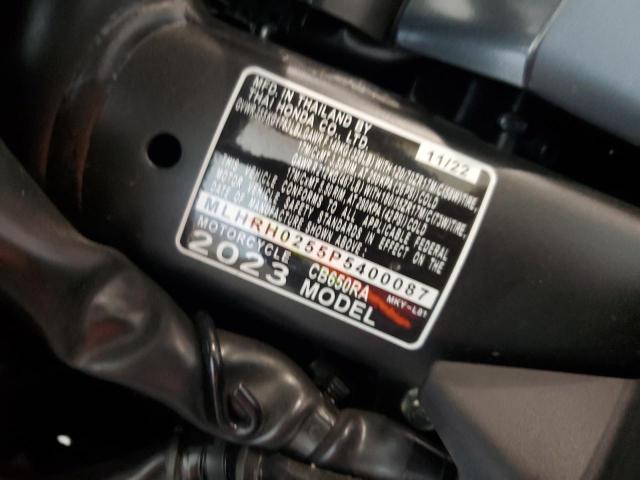2023 HONDA CB650 RA - MLHRH0255P5400087