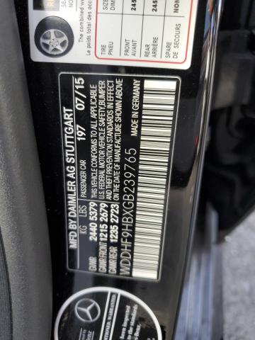 2016 MERCEDES-BENZ E 250 BLUE - WDDHF9HBXGB239765