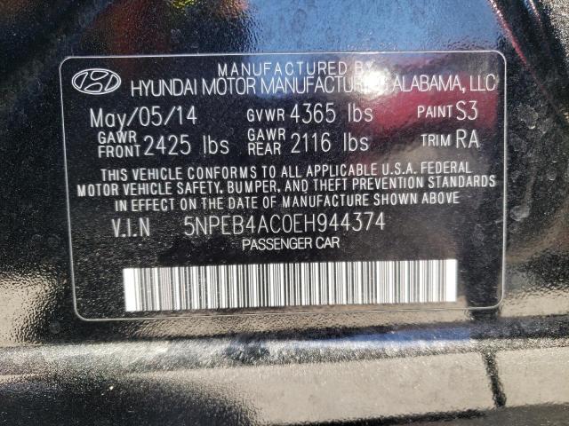 5NPEB4AC0EH944374 | 2014 HYUNDAI SONATA GLS