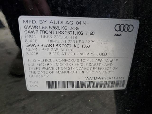 VIN WA1LFAFP9EA112023 2014 Audi Q5, Premium Plus no.13