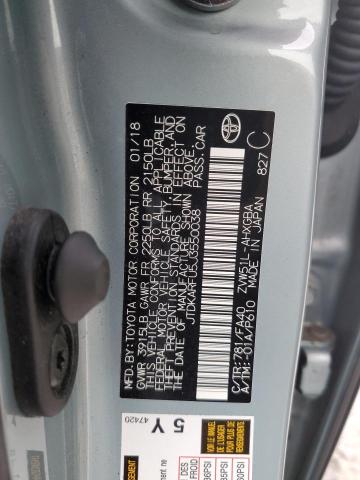 2018 TOYOTA PRIUS - JTDKARFU5J3550038