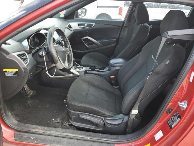  HYUNDAI VELOSTER 2016 Червоний