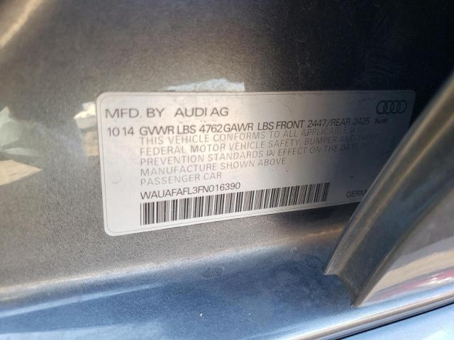 VIN WAUAFAFL3FN016390 2015 Audi A4, Premium no.12