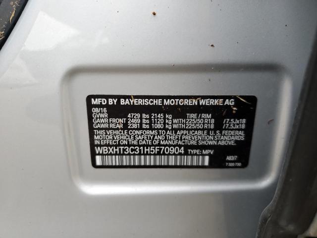 WBXHT3C31H5F70904 BMW X1 Xdrive28i