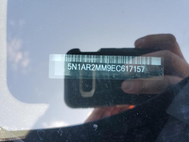 5N1AR2MM9EC617157 | 2014 Nissan pathfinder s