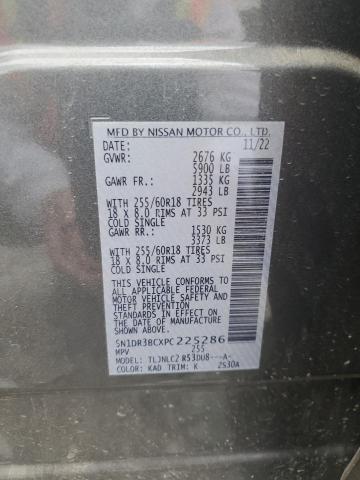 5N1DR3BCXPC225286 Nissan Pathfinder Sv