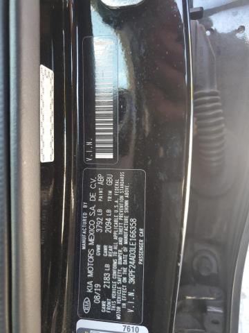 3KPF24AD3LE166358 KIA FORTE FE