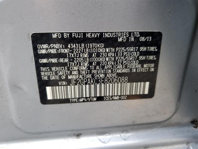 JF2GPAKC3E8206088 Subaru Xv Crosstrek 2.0 Limited